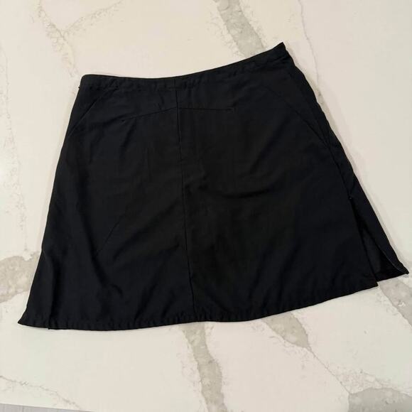 Patagonia Duway Athletic Skort Skirt Women’s Size 10 Black Side Zipper Gorpcore - Picture 8 of 8